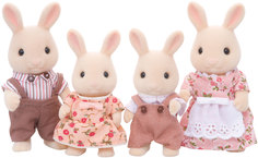 Игровой набор sylvanian families семья молочных кроликов