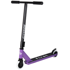 Самокат трюковой CITYRIDE FIRST, колеса PU 100мм, жесткость 86А, фиолетовый, CR-SS-04VL
