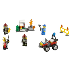 Конструктор LEGO City Fire Набор Пожарная охрана для начинающих (60088)