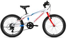 Велосипед Forward Rise 20 2.0 2021 Белый/Красный (Дюйм:10,5)