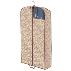 Чехол для верх.одежды (006935) Рыжий кот 140х60х12см. полиэтилен цв.в асс.(х15)