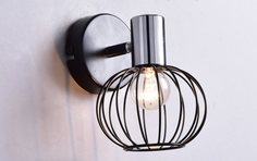 Бра РОССВЕТ РС22270 BK+CR/1W