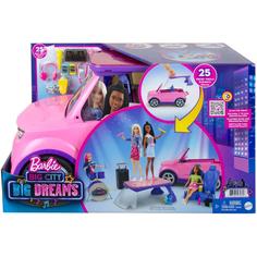 Транспорт для кукол Mattel Barbie Большой город Большие мечты Автомобиль GYJ25