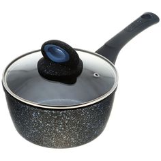 Соусник керамогранитное покрытие с крышкой Stonetec pro 18 см Kitchen star