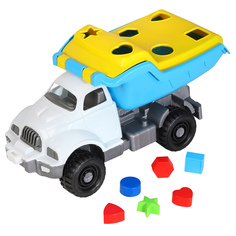 Компания Друзей Сортер Грузовик бело-голубой 36,5х16,5х18,5 см JB5300402