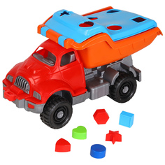 Компания Друзей Сортер Грузовик красно-оранжевый 36,5х16,5х18,5 см JB5300400