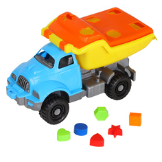 Компания Друзей Сортер Грузовик желто-голубой 36,5х16,5х18,5 см JB5300403