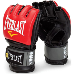 Снарядные перчатки Everlast Pro Style Grappling, красный, S/M