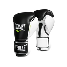 Снарядные перчатки Everlast Powerlock, черный/белый/зеленый, XL