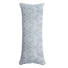 Подушка ортопедическая (Валик) AMARO HOME Eco Line 20х50 см, (Дамаск серый)