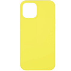 Чехол для iPhone 12 Mini NANO 2.0 mm (с магнитом) без лого, желтый
