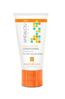 Кондиционер для увлажнения волос Andalou Naturals Арган и Ши 50 мл