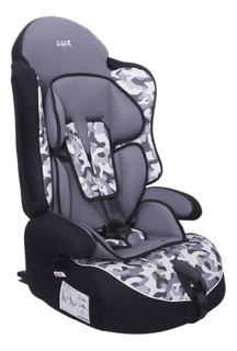 Автокресло Siger Прайм Isofix Art цв.серый гр.1/2/3