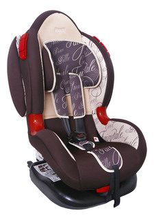 Автокресло Siger Кокон Art Isofix цв.коричневый гр.1/2