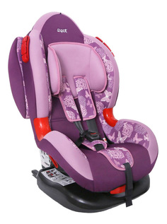 Автокресло Siger Кокон Art Isofix цв.розовый гр.1/2