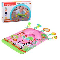 Развивающий коврик Компания друзей Животные Розовый JB0333821