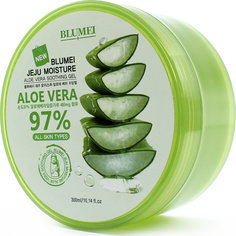 Универсальный успокаивающий гель с алоэ Blumei Jeju Moisture Aloe 97% Soothing Gel 300 мл
