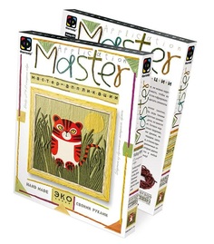 Мастер аппликация. Набор №9 В ожидании обеда.Тигр Фантазер