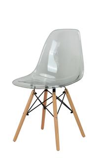 Стул Bradex Home Eames FR 0045, прозрачный серый