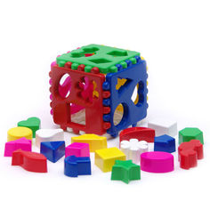 Сортер Karolina Toys Кубик логический большой