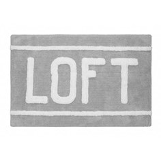 Коврик для ванной Fora Loft серо-белый 50 x 80 см