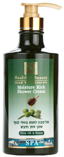 Гель для душа Health & Beauty Оливковое масло и мед 780 мл