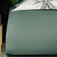 Простыня Togas Арамея 180х200 см, на резинке, патиново-зеленый, 1022.00614