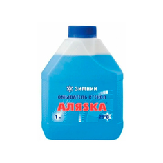Жидкость для стеклоомывателя зимняя до -25°C Аляска 1 л Alyaska
