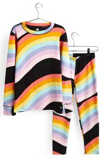 Комплект термобелья Burton Kids Hw Flc Set Trubl Rainbow Mashup р. xl