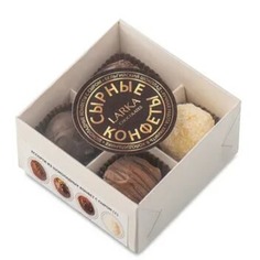 Конфеты Самокат шоколадные, сырные, 4 шт.