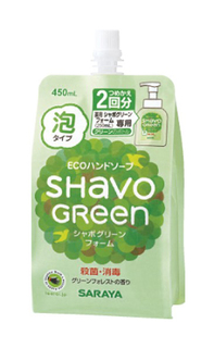 Жидкое мыло Saraya Shavo Green 450 мл