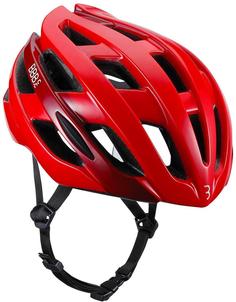 Велосипедный шлем BBB Helmet Hawk, glossy red, L