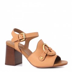 Босоножки женские See by Chloe SB34061A коричнево-бежевые 37 EU