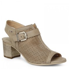 Босоножки женские Nero Giardini P717770D серо-бежевые 36 EU