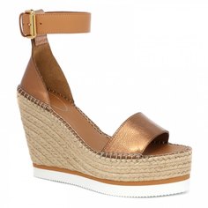 Эспадрильи женские See by Chloe SB26152 золотистые 38 EU