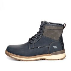 Ботинки мужские quattrocomforto 18-12MV-F071GW синие 44 RU