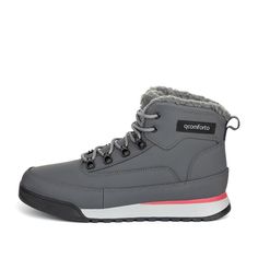 Ботинки мужские quattrocomforto 189-12MV-107VW серые 45 RU