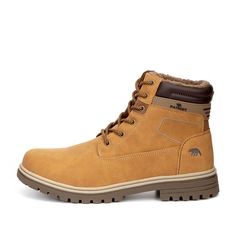 Ботинки мужские quattrocomforto 18-12MV-F063GW желтые 43 RU