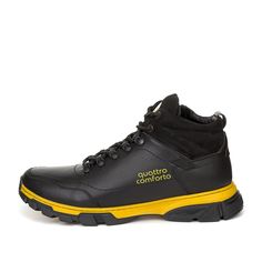 Ботинки мужские quattrocomforto 20.04.6638 черные 44 RU