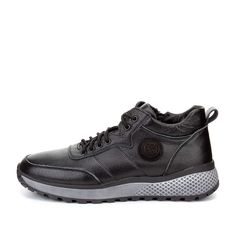 Ботинки мужские quattrocomforto 336-12MV-037KN черные 40 RU