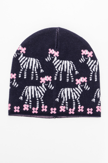 Шапка Marhatter для девочек цв. синий р-р. 52-54