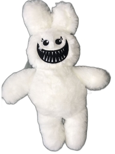 Мягкая игрушка Хагги Вагги зайчик, белый 660105 No Brand