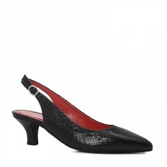 Туфли женские Pas De Rouge 2882 черные 37 EU
