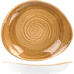 Салатник Steelite «Скейп охра», 0,37 л., 24 см., бежевый, фарфор, 1431 X0072