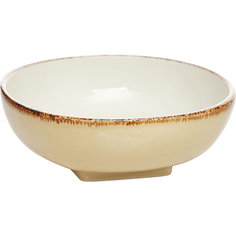 Салатник Steelite квадратный «Террамеса вит», 0,27 л., бежевый, фарфор, 11200576