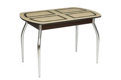 Кухонный стол Hoff 70х110х75 см, серебристый