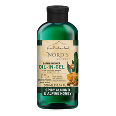 Гель для душа Nords secret смягчающий миндаль-мед 300 мл