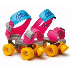 Роликовые коньки раздвижные детские Italtrike Bambi, розовые IGB100-G