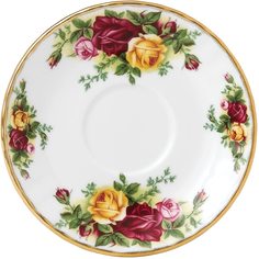 Блюдце кофейное Royal Albert Эйвон Розы Старой Англии