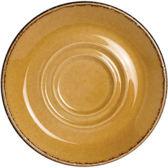 Блюдце 11.5 см TERRAMESA MUSTARD STEELITE